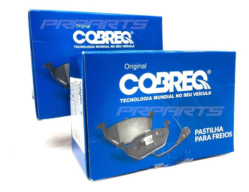 Imagem 1 de 1 de Kit Pastilha Dianteira Traseira Saveiro G6 G7 16 17 18 19 C
