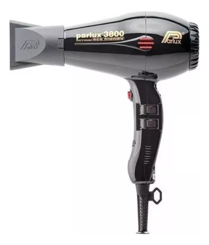 Secador De Pelo Ecológico Parlux 3800, Negro, 110 V, 3 Pieza