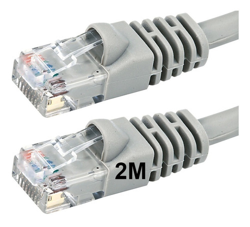 Lote 10 Cables Red Utp Patchcord 2 M Inyectados Cat5e Ditron