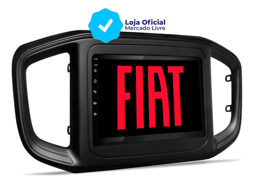 Kit Multimidia Fiat Strada 2020 A 2024 + Moldura 9p + Cam Ré