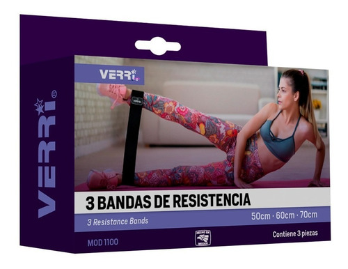 Banda Elástica Verri Paq 3 Pz 1100 Palomares Fpx
