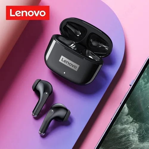 Audifonos Lenovo LP40 con Control Tactil y Estuche de Carga