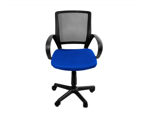 Silla De Escritorio Negro/azul M+design