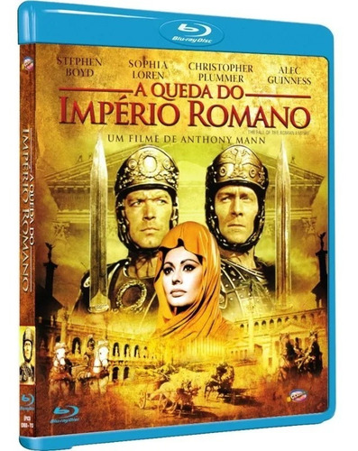 A Queda Do Império Romano - Bluray Dublado Legendado Lacrado