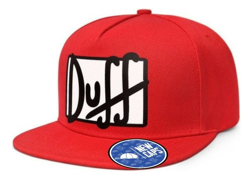 Gorra Snapback Plana Duff Cerveza Simpsons New Caps