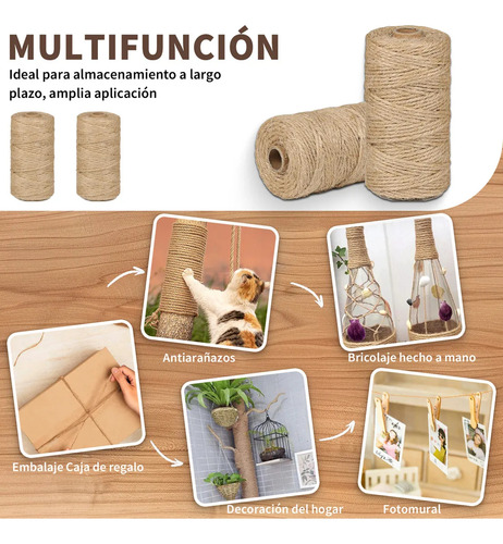 Cordon Algodon Natural Macramé Cordon Algodon 3 Mm X 200 M D