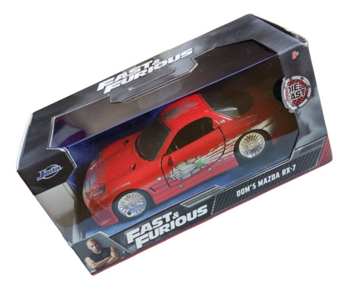 Mazda Rx-7 Rápido Y Furioso En Caja Jada Dom