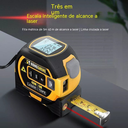 Display Digital Multifuncional De Fita Laser Três Em Um