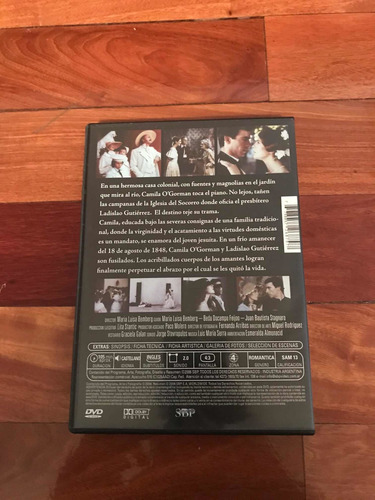 Camila Dvd Maria Luisa Bemberg Susu Pecoraro Imanol Arias (Usado)