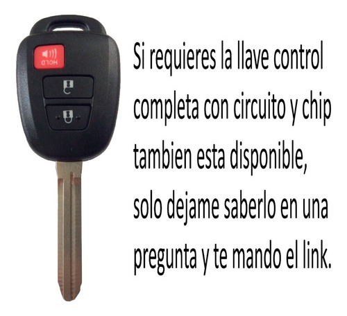 - Carcasa Llave Control Prius Highlander Rav4 Sequoia