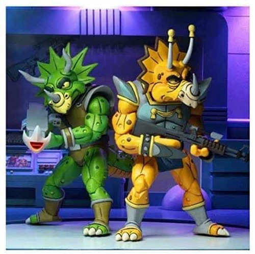 Zarax Y Zork Tmnt Cartoon Neca 2 Pack (Usado)
