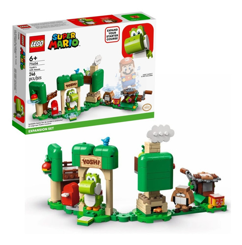 Lego 71406 Set De Expansión: Casa-regalo De Yoshi