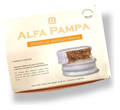 Alfajor Alfa Pampa Promo! Pack X12u   +barata La Golosinería