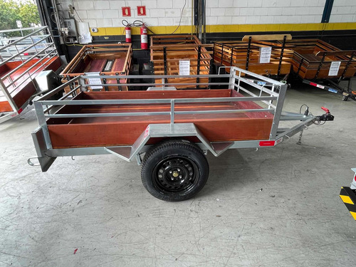 Carretinha Fazendinha De Chapa 2.00 X 1.20 X 0.40 0km