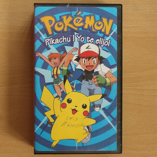 Pelicula Vhs Pokémon Pikachu Yo Te Elijo! Original