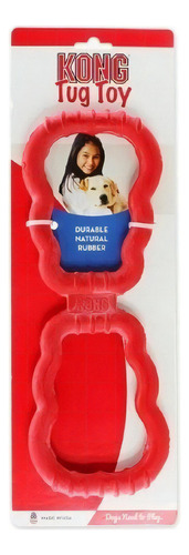 Kong Tug Toy Brinquedos Pet Cachorros Cães Interativo Cor Vermelho