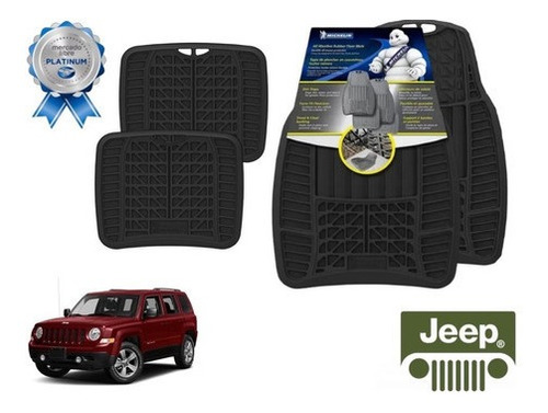 Tapetes 4pz Uso Rudo Jeep Patriot 2015 Michelin