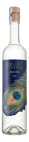 Cachaça Pavão Prata 500ml