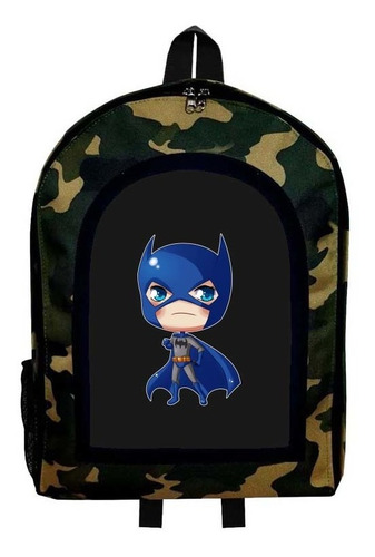 Mochila Camuflada Batman Nueva Colección Modelo 110