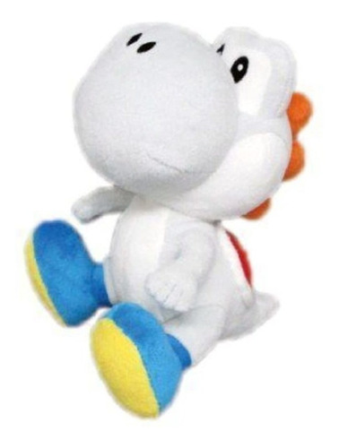 Sanei Super Mario Series Felpa, 6.5,'' Color Blanco Yoshi