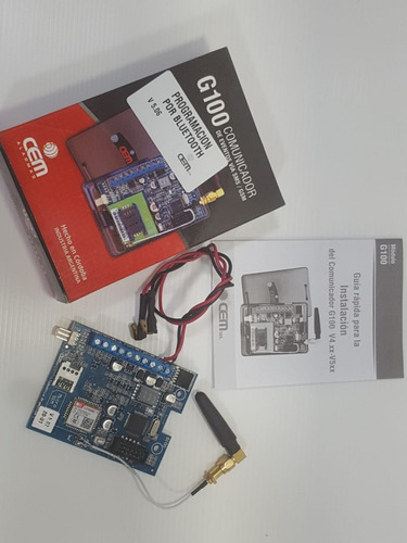 Kit Alarma Domiciliaria Cem Con Comunicador Telefonico
