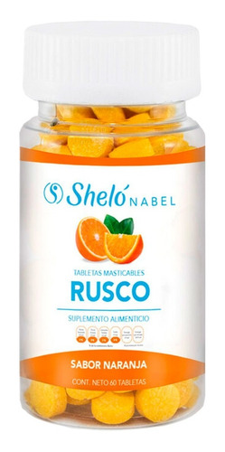 Imagen 1 de 5 de Tabletas Rusco Sheló Auxiliar Hemorroides Y Varices Natural