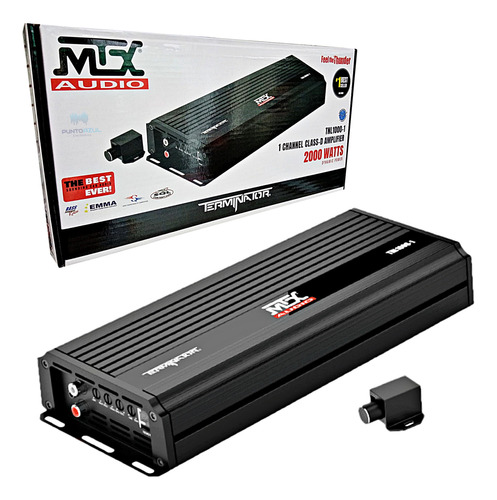 Amplificador Mtx Audio Tnl1000-1 2000w Max Clase D 1 Canal