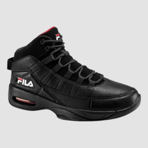 Tenis Fila Hombre Basquet Eight-five Viz 1bm01342014 Negro 2