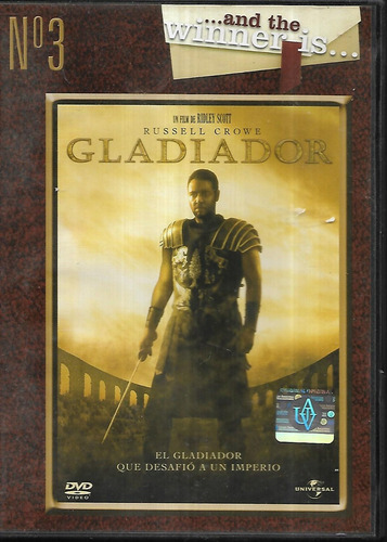Gladiador Russell Crowe Joaquin Phoenix Oliver Reed Dvd