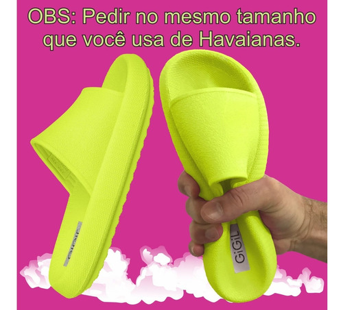 Imagem 2 de 6 de Slide Feminino Ortopédico Confortável Chinelo Nuvem Macio