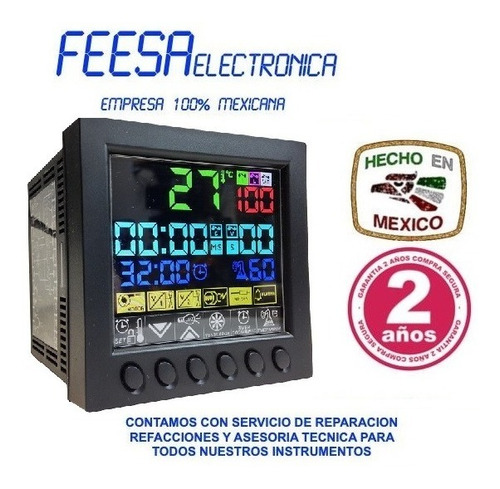 Controlador Temp/tiempo Detector Flama Feesa Electronica 090