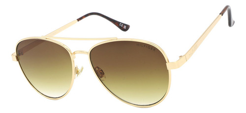 Lentes De Sol Tommy Hilfiger X62114 Outlook Dorado Hombre