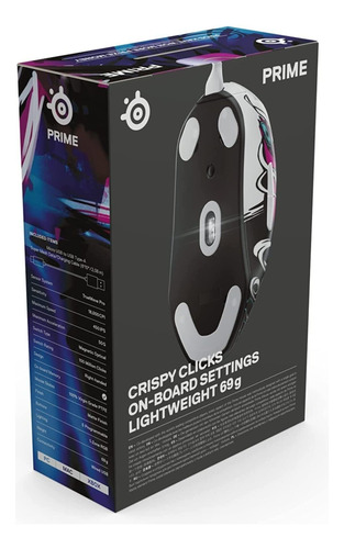 Steelseries Prime Neo Noir - Fps Gaming Mouse - 18,000 Cpi T