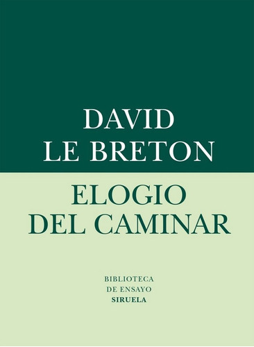 Libro Elogio Del Caminar