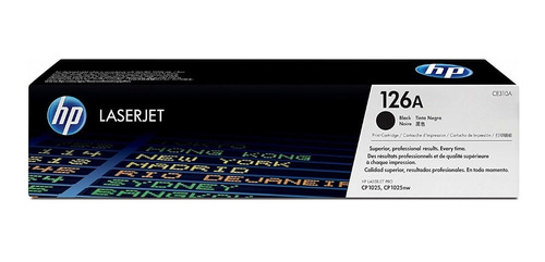 Toner Original Hp 126a Negro Ce310a Cp1025 Cp1025nw