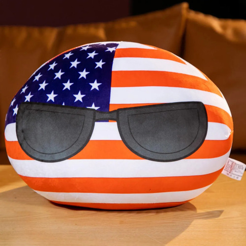 Muñeco De Peluche Countryball Muñeco De Pelota Nacional De P