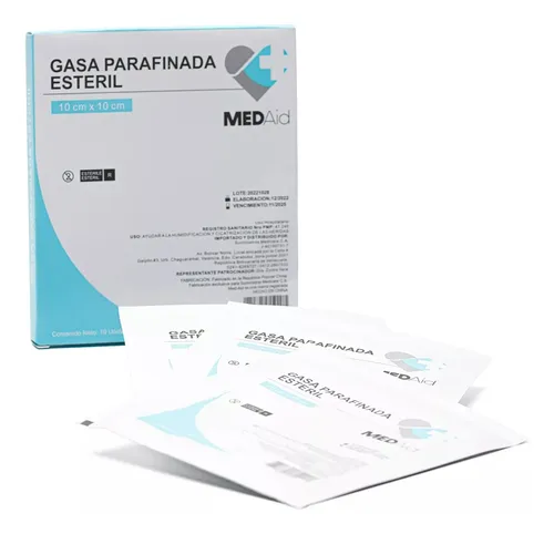 Gasa Parafinada 10cm X 1ocm