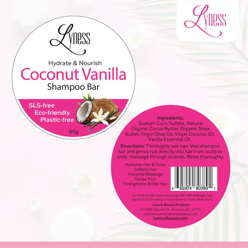 Conjunto De Shampoo E Condicionador Lyness Coconut Vanilla |
