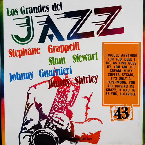 Los Grandes Del Jazz 43 - Slam Stewart Lp