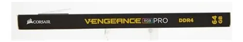Corsair Vengeance Rgb Pro 64 Gb (2 X 32 Gb) Ddr (memoria De