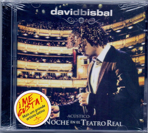 Cd + Dvd David Bisbal - Una Noche En El Teatro Real