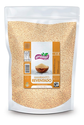 Amaranto Reventado (400g) Granut Mix 100% Natural