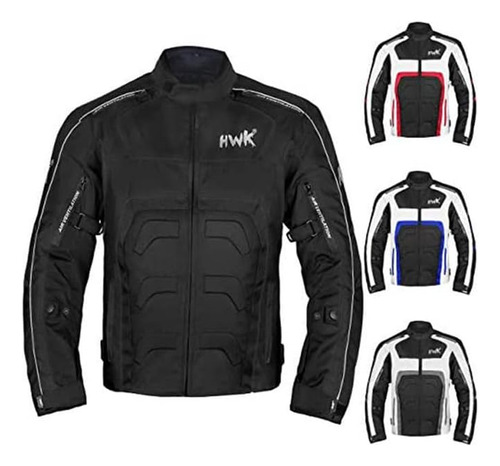 Chaqueta De Protección Hwk, Poliéster, Negro, Xxl