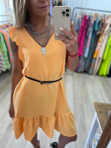 Vestido Corto De Vestir Colores The Big Shop