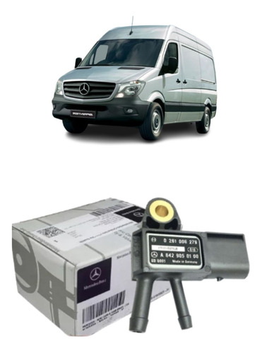 Sensor Pressão Catalisador Sprinter 415 313 311 515 Genuíno