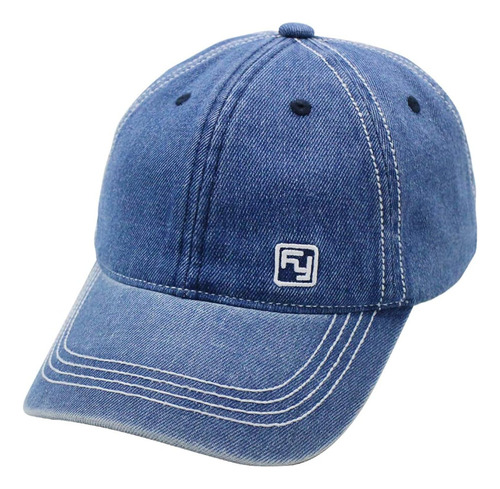 Gorra De Béisbol De Mezclilla Azul: Ajuste Relajado