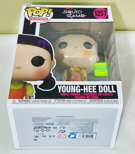 Funko Pop! Squid Game Round 6 Young-hee Doll #1257 Sdcc 2022