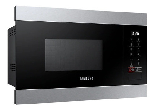 Microondas Empotrable Con Grill Samsung 22l 2350w Plateado