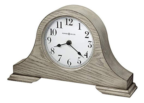 Howard Miller Emma Mantel Clock 635-213 - Acabado Gris Cálid