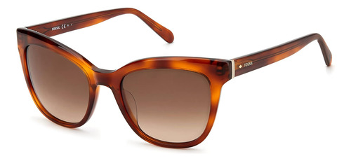 Gafas De Sol Para Mujer Fossil Estilo Ojo De Gato Fos, Degra